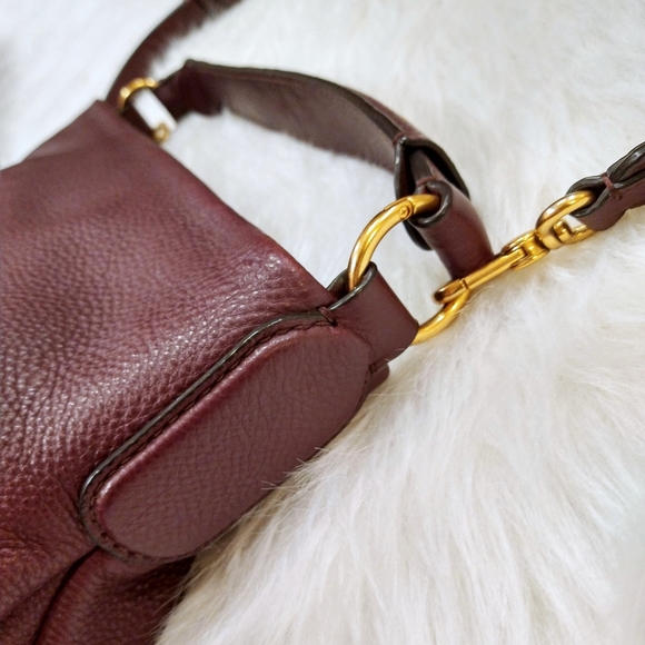 Marc by Marc Jacobs Burgundy Hillier Satchel - Picture 5 of 12